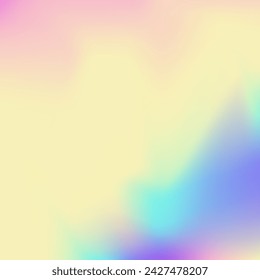 Abstract Texture. Pink Blur Gradient. Holographic Background. Soft Spectrum Backdrop. Retro Surface. Fantasy Mesh. Rainbow Light. Iridescent Gradient. Blue Abstract Texture
