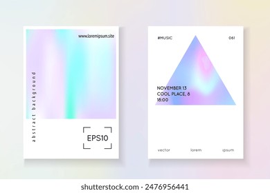 Abstract Texture. Pink Color Paper. 1980 Shape. Chrome Effect. Business White Template. Modern Concept. Holograph Mesh. Violet Abstract Texture
