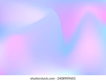 Abstract Texture. Pink Shiny Background. Graphic Light. Modern Card. Hologram Background. Neon Geometric Template. Soft Surface. Iridescent Gradient. Violet Abstract Texture