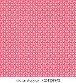 Abstract texture of pink small squares. Vector illustration.