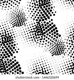 abstract texture. Polka dots style texture. Abstract dotted monochrome pattern. Graphic abstract background. Artistic backdrop.