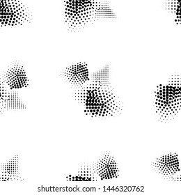 abstract texture. Polka dots style texture. Abstract dotted monochrome pattern. Graphic abstract background. Artistic backdrop.