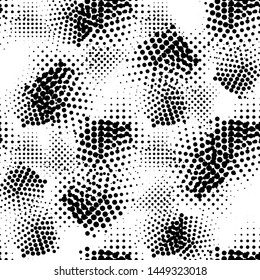 abstract texture. Polka dots style texture. Abstract dotted monochrome pattern. Graphic abstract background. Artistic backdrop.