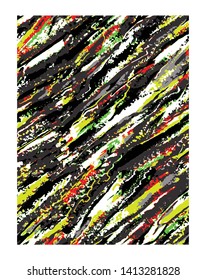 Abstract Texture for Print pattern, Textile, Wallpaper. Bright Seamless Ornament in Trendy Colors. Vector Abstract Background. Rapport
