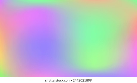 Abstract Texture. Purple Blur Background. Fantasy Light. Retro Holography Invitation. Soft Glitter. Graphic Card. Holographic Background. Hologram Gradient. Violet Abstract Texture
