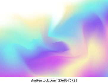 Abstract Texture. Purple Pop Background. Metal Gasoline Backdrop. Holographic Gradient. Neon Shapes. Plastic Fluid. Fantasy Mesh. Hologram Background. Violet Abstract Texture