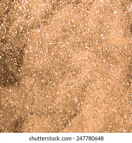 Abstract texture sand crumbly surface. Glitter grit hand painted traced vector background, eps8. Spatter illustration for wallpaper, print, scrapbook, textile, card, design, banner.