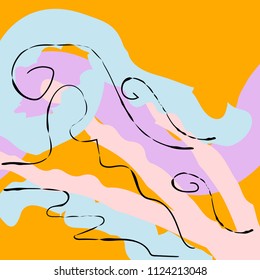 Abstract texture of sea waves colorful nature 