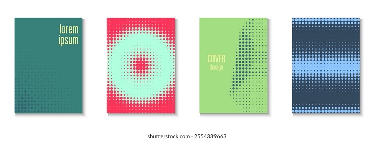 Abstract Texture Set. Color Circles On Memphis Layout. Dynamic Elements In 2d Presentation. Book Flyer. Minimalist Line Template. Geometric Business Background. Trendy Abstract Texture