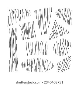 Abstract Texture Set Hand Drawn. Geometric Shapes with Drawn Lines. Design Elements Collection and Backgrounds for Abstract Designs.
