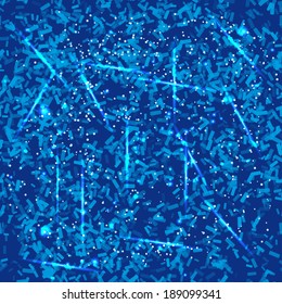 abstract texture in shades of blue . With clipping mask
