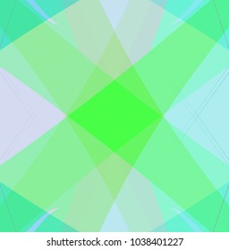 abstract texture shape green and blue sky technology modern futuristic background. colorful green and blue sky geometric pattern. Vector illustration