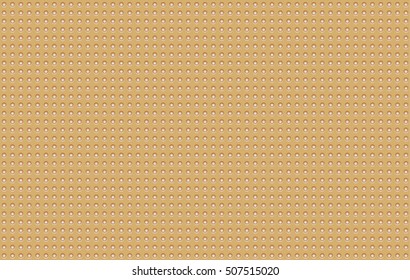 Abstract texture sheet metal gold color stamping.