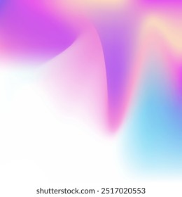 Abstract Texture. Soft Banner. Pearlescent Gradient. Retro Minimalist Illustration. Fantasy Mesh. Digital Fluid. Violet Blur Background. Holographic Gradient. Pink Abstract Texture