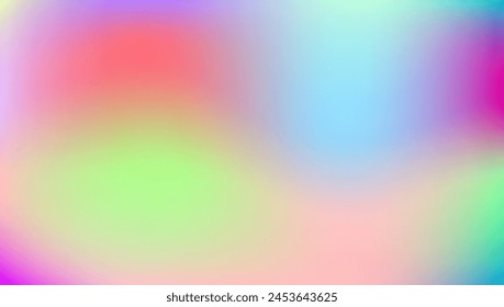 Abstract Texture. Soft Minimalist Illustration. Pearlescent Gradient. Blue Shiny Background. Blur Banner. Fantasy Foil. Metalic Mesh. Iridescent Gradient. Violet Abstract Texture