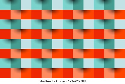 Abstract texture. Vector background paper art style.