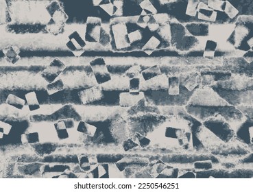 abstract texture vector with dominant gray and black colors. retro style.