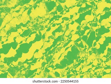 abstract texture vector with dominant green and yellow marble colors.