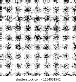 Abstract texture vector halftone black and white