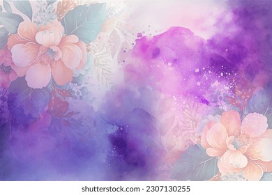 Abstract texture Vector pattern of cracks watercolor brushstroke as background.  Hand drawn wallpaper design for cards, flyers, poster, banner, cover design, invitation cards, prints