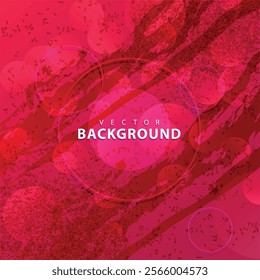 Abstract texture vector with red Background