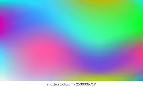 Abstract Texture. Vibrant Mesh. Pink Blur Background. Holographic Background. Graphic Flyer. Shiny Minimalist Brochure. Soft Design. Iridescent Gradient. Purple Abstract Texture