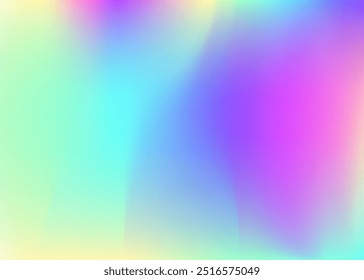 Abstract Texture. Vintage Cover. Vibrant Light. Hologram Gradient. Purple Metal Background. Shiny Spectrum Brochure. Holographic Background. Retro Vector. Violet Abstract Texture