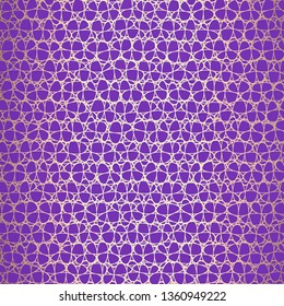 Abstract texture in violet and golden colors.