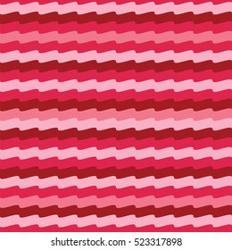 Abstract texture wave 2 simple pink seamless