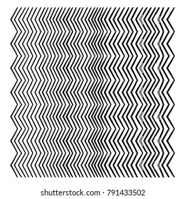 Abstract texture with wavy strokes. Monochrome hipster hand drawn background. Vector pattern.