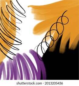 Abstract texture for web, wall art. Modern contemporary background. Colorful vector design for poster, wallpaper, print, cover. Gallery design