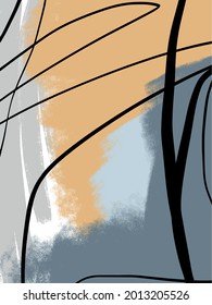 Textura abstracta para la web, arte mural. Diseño vectorial colorido para afiches, papel pintado, impresión, cubierta. Diseño de galería