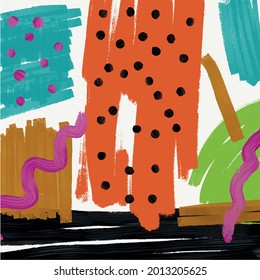 Abstract texture for web, wall art. Modern contemporary background. Colorful vector design for poster, wallpaper, print, cover. Gallery design