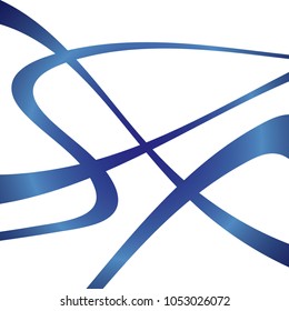 Abstract texture. White and blue color. Futuristic gradient background, vector illustration.
