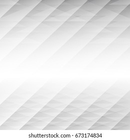 Abstract texture White and gray color technology modern futuristic background, vector illustration