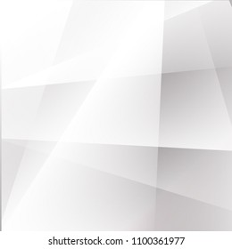 Abstract texture white and gray with space modern design on Light gray background, vector illustration