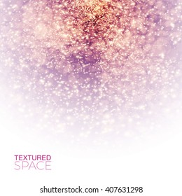 Abstract Textured Background. Glitter & Dust. Vector illustration