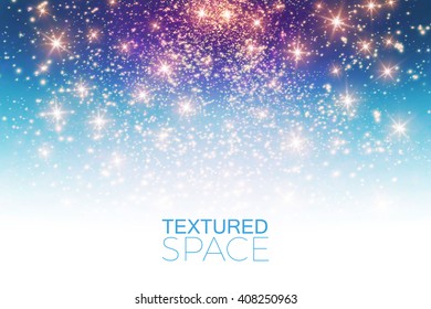 Abstract Textured Background. Glitter & Dust. Vector illustration