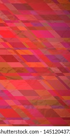 Abstract textured background with red colorful rectangles. Stories banner design. Beautiful futuristic dynamic geometric pattern design. Vector illustration