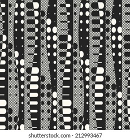 Abstract  textured background. Seamless pattern. Vector.