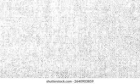 Abstract textured background of woven fabric surface with dots and a grunge effect perfect for digital design