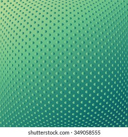 Abstract textured convex background. Dotted pattern. Vector art.