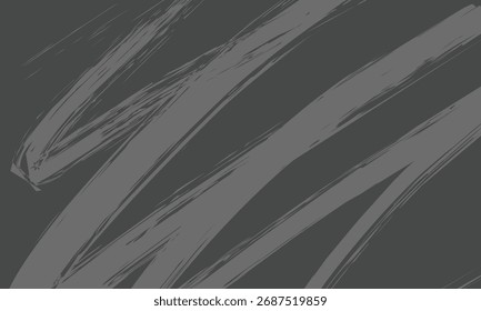 Abstractas y texturizado, con pinceladas audaces y dinámicas en gris oscuro y carbón. Perfecto como fondo grunge, moderno o artístico.