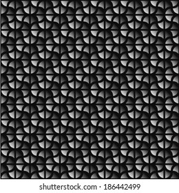 Abstract textured geometric seamless pattern. Vector.