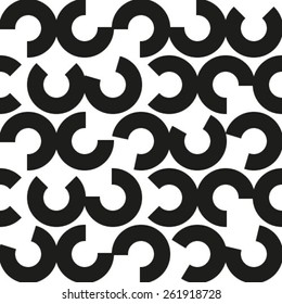 Abstract textured geometric seamless pattern.