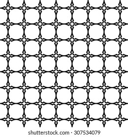 Abstract textured geometric seamless pattern. Vector.