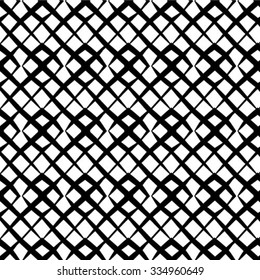 Abstract textured geometric seamless pattern. Vector.