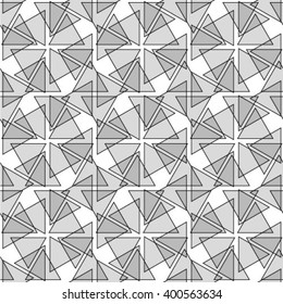 Abstract textured geometric seamless pattern.
