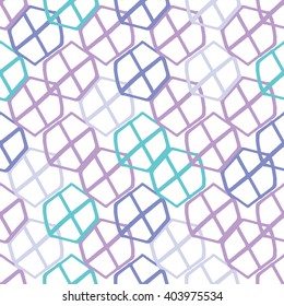 Abstract textured geometric seamless pattern.
