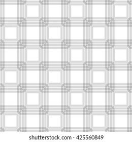 Abstract textured geometric seamless pattern. Vector.